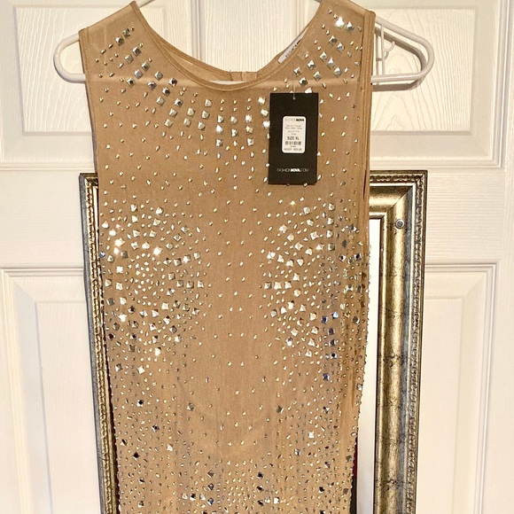 NEW Studded Maxi Mesh Dress - Picture 3 of 6